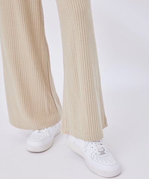 Spiritual Gangster（スピリチュアルギャングスター）の「【SPIRITUAL GANGSTER】ハーモニーリブワイドレッグパンツ（その他パンツ・レディース・キナリ/ブラック・X-SMALL）」の19枚目の写真