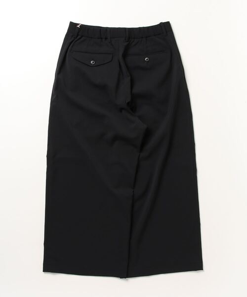 yoko sakamoto（ヨーコサカモト）の「【YOKO SAKAMOTO】 SUIT BAGGY TROUSERS（スラックス・メンズ・ブラック・LARGE/SMALL/MEDIUM）」の6枚目の写真