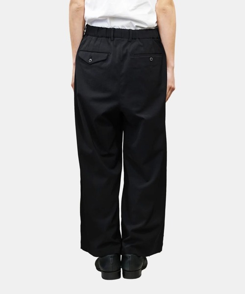 yoko sakamoto（ヨーコサカモト）の「【YOKO SAKAMOTO】 SUIT BAGGY TROUSERS（スラックス・メンズ・ブラック・LARGE/SMALL/MEDIUM）」の3枚目の写真