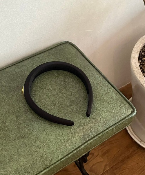 fiere（フィエール）の「韓国っぽレトロカチューシャ（カチューシャ・レディース・ブラック・FREE）」の14枚目の写真