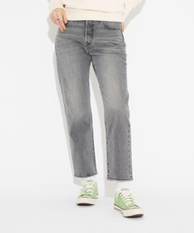 Levi's/リーバイス 501(R) CROP ブラック HIT THE ROAD
