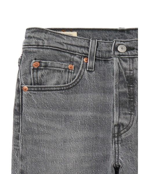 Levi's(リーバイス)の「Levi's/リーバイス 501(R) CROP ブラック HIT THE ROAD(デニムパンツ・レディース・ブラック・27inch/26inch/25inch/28inch/24inch/23inch)」の4枚目の写真