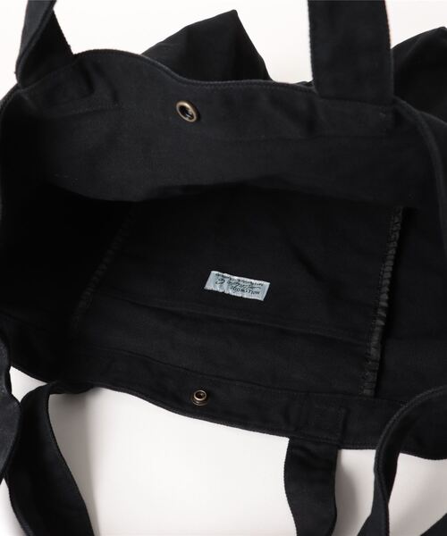 Right-on（ライトオン）の「【Hollywood athletic co】2WAYショルダーバッグ（トートバッグ・メンズ・キナリ/ブラック・ONE SIZE）」の5枚目の写真