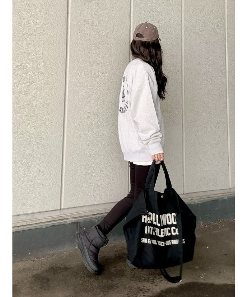 Right-on（ライトオン）の「【Hollywood athletic co】2WAYショルダーバッグ（トートバッグ・メンズ・キナリ/ブラック・ONE SIZE）」の21枚目の写真