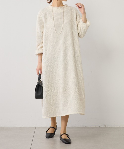 PUAL CE CIN(ピュアルセシン)の「ロングパールネックレス(ネックレス・レディース・ゴールド・ONE SIZE)」の4枚目の写真