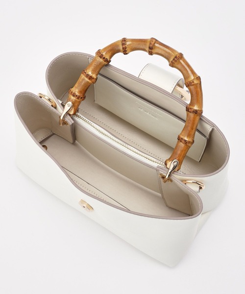 BARNYARDSTORM（バンヤードストーム）の「BARNYARDSTORM / 【LE VERNIS】CハンドBAG（ハンドバッグ・レディース・ブラウン/オフホワイト・FREE）」の21枚目の写真