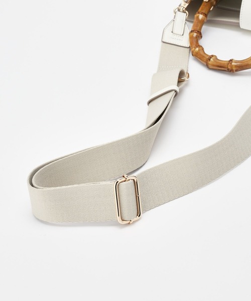 BARNYARDSTORM（バンヤードストーム）の「BARNYARDSTORM / 【LE VERNIS】CハンドBAG（ハンドバッグ・レディース・ブラウン/オフホワイト・FREE）」の18枚目の写真