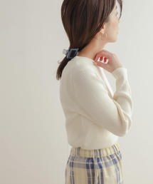 URBAN RESEARCH DOORS | ハイツイストコットンリブニット(ニット/セーター)