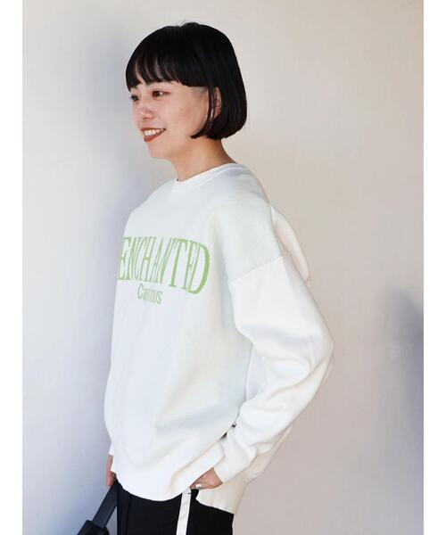 AMERICAN HOLIC（アメリカンホリック）の「ロゴニットプルオーバー（ニット/セーター・レディース・ネイビー/グレー系その他/アイボリー・L/M）」の16枚目の写真