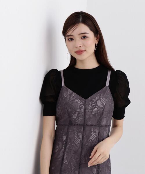 PROPORTION BODY DRESSING（プロポーションボディドレッシング）の「＜Ｅ＞マーメイドレースキャミワンピ / 1214147302（ワンピース・レディース・ダークグレー/グリーン/グレー・SMALL/MEDIUM）」の15枚目の写真