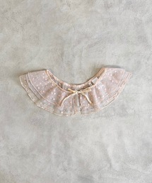 CALMIA | ドットチュールフリルカラー（kids/FREE）(付け襟)