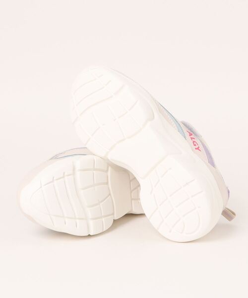 algy（アルジー）の「ALGY アルジー キッズ ボリュームソールスニーカー 厚底 4029（スニーカー・キッズ・パープル/ブラック/ピンク・23.5cm/23.0cm/24.0cm/22.0cm）」の5枚目の写真