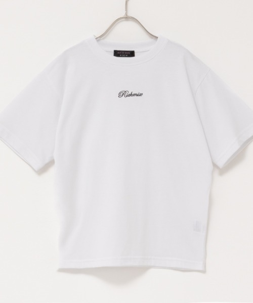 RICH MIX（リッチミックス）の「RICH MIX リッチミックス グラデーションメッシュカーディガン＋TシャツSET アンサンブル（アンサンブル・キッズ・ピンク系その他/パープル系その他・160/150/140/130/120）」の9枚目の写真