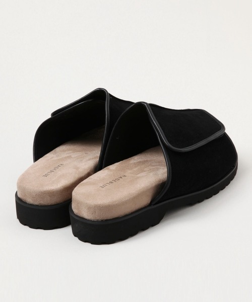 RAGEBLUE（レイジブルー）の「センターシーム/フェイクスウェードサンダル（サンダル・メンズ・ブラック・LARGE/MEDIUM）」の8枚目の写真