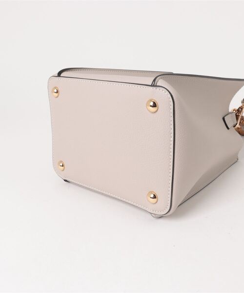 NICOLE white(ニコルホワイト)の「バンブーハンドル2WAY BAG(ハンドバッグ・レディース・パープル/ライトグレー・FREE)」の19枚目の写真