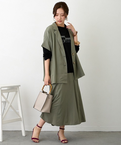 NICOLE white(ニコルホワイト)の「バンブーハンドル2WAY BAG(ハンドバッグ・レディース・パープル/ライトグレー・FREE)」の13枚目の写真