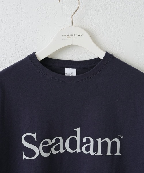 CIAOPANIC TYPY（チャオパニックティピー）の「【WEB限定】【ユニセックス】SEADAMビッグシルエットTee（Tシャツ/カットソー・メンズ・グレー/ブラック系その他/ネイビー/ホワイト系その他/ホワイト/ブラック・X-LARGE/LARGE/MEDIUM/SMALL）」の11枚目の写真