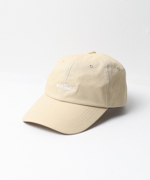 WILD THINGS(ワイルドシングス)の「《WILDTHINGS》WILD THINGS LOGO CAP(キャップ・レディース・ベージュ/ブラック/セージグリーン・FREE)」の1枚目の写真