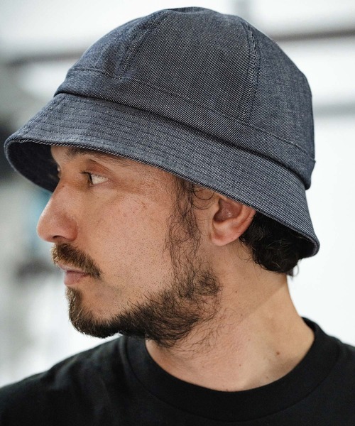 CAMBIO（カンビオ）の「mko11824- Cordura Denim Metro Hat