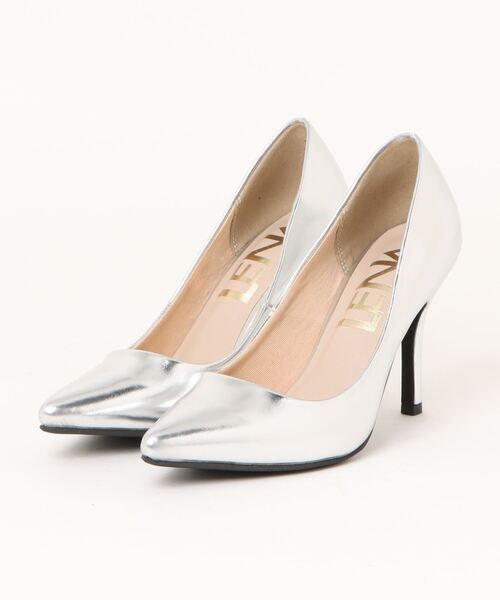 VICKY（ビッキー）の「【S～LLサイズ】ポインテッドトゥメタリックヒール（パンプス・レディース・ベージュ/シルバー系その他/ブラック・24.5cm/23.5cm/24.0cm/23.0cm）」の13枚目の写真