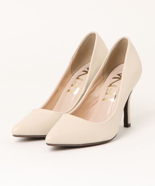 VICKY（ビッキー）の「【S～LLサイズ】ポインテッドトゥメタリックヒール（パンプス・レディース・ベージュ/シルバー系その他/ブラック・24.5cm/23.5cm/24.0cm/23.0cm）」の6枚目の写真