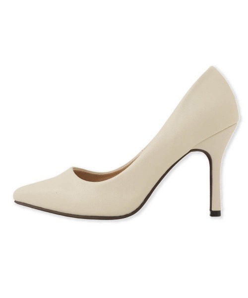 VICKY（ビッキー）の「【S～LLサイズ】ポインテッドトゥメタリックヒール（パンプス・レディース・ベージュ/シルバー系その他/ブラック・24.5cm/23.5cm/24.0cm/23.0cm）」の12枚目の写真