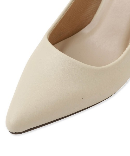 VICKY（ビッキー）の「【S～LLサイズ】ポインテッドトゥメタリックヒール（パンプス・レディース・ベージュ/シルバー系その他/ブラック・24.5cm/23.5cm/24.0cm/23.0cm）」の9枚目の写真