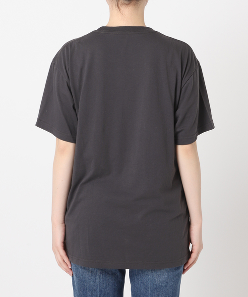 Spick & Span(スピックアンドスパン)の「LIVE AND LET Tシャツ(Tシャツ/カットソー・レディース・チャコールグレー/ホワイト・FREE)」の12枚目の写真