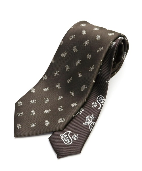 TOKYO SHIRTS（トウキョウシャツ）の「ペイズリーチェンジネクタイ（ネクタイ・メンズ・ブルーグリーン/ネイビー系3/グレー系その他/ブラウン系1/ブラウン系2/ネイビー系2/シルバー/ワイン系/ネイビー系1/ピンク/グレー系その他2/イエロー・FREE）」の5枚目の写真