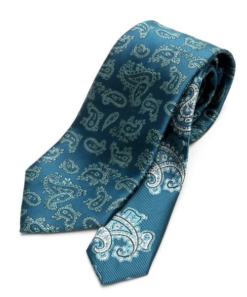 TOKYO SHIRTS（トウキョウシャツ）の「ペイズリーチェンジネクタイ（ネクタイ・メンズ・ブルーグリーン/ネイビー系3/グレー系その他/ブラウン系1/ブラウン系2/ネイビー系2/シルバー/ワイン系/ネイビー系1/ピンク/グレー系その他2/イエロー・FREE）」の6枚目の写真