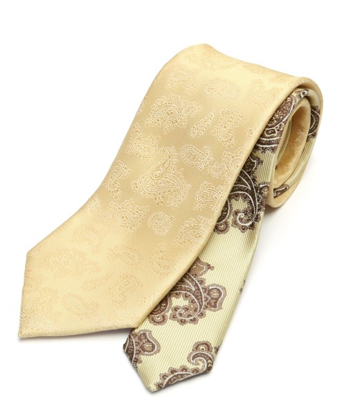 TOKYO SHIRTS（トウキョウシャツ）の「ペイズリーチェンジネクタイ（ネクタイ・メンズ・ブルーグリーン/ネイビー系3/グレー系その他/ブラウン系1/ブラウン系2/ネイビー系2/シルバー/ワイン系/ネイビー系1/ピンク/グレー系その他2/イエロー・FREE）」の10枚目の写真