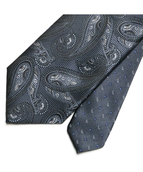 TOKYO SHIRTS（トウキョウシャツ）の「ペイズリーチェンジネクタイ（ネクタイ・メンズ・ブルーグリーン/ネイビー系3/グレー系その他/ブラウン系1/ブラウン系2/ネイビー系2/シルバー/ワイン系/ネイビー系1/ピンク/グレー系その他2/イエロー・FREE）」の14枚目の写真