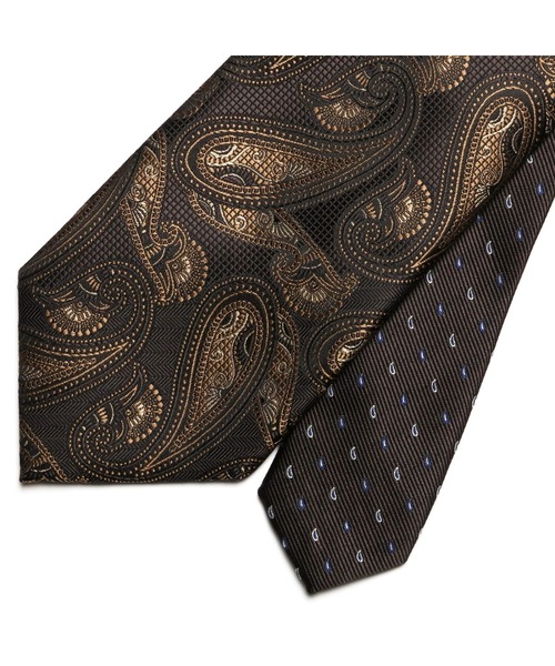 TOKYO SHIRTS（トウキョウシャツ）の「ペイズリーチェンジネクタイ（ネクタイ・メンズ・ブルーグリーン/ネイビー系3/グレー系その他/ブラウン系1/ブラウン系2/ネイビー系2/シルバー/ワイン系/ネイビー系1/ピンク/グレー系その他2/イエロー・FREE）」の18枚目の写真