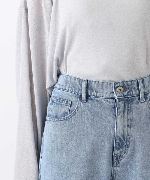 LEPSIM（レプシィム）の「バギーデニムパンツ　105082（デニムパンツ・レディース・ブルー/ライトブルー・LARGE/SMALL/MEDIUM）」の11枚目の写真