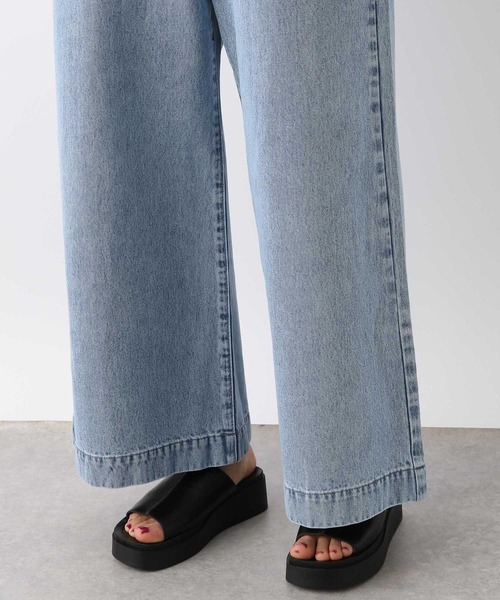 LEPSIM（レプシィム）の「バギーデニムパンツ　105082（デニムパンツ・レディース・ブルー/ライトブルー・LARGE/SMALL/MEDIUM）」の13枚目の写真