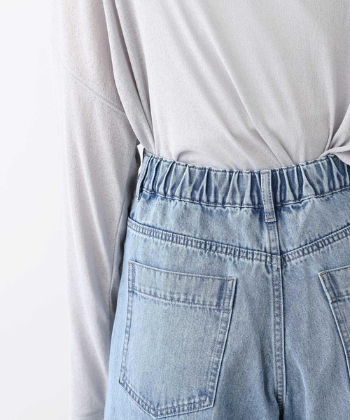 LEPSIM（レプシィム）の「バギーデニムパンツ　105082（デニムパンツ・レディース・ブルー/ライトブルー・LARGE/SMALL/MEDIUM）」の14枚目の写真