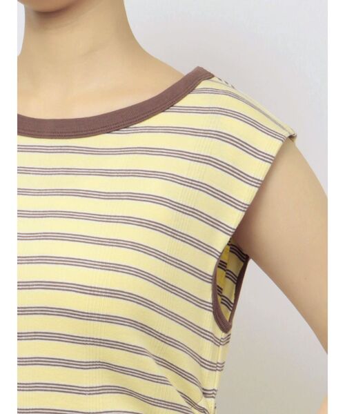 Ungrid（アングリッド）の「Miller別注 サイドオープンワンピース（ワンピース・レディース・ブルー/イエロー/ブラウン・FREE）」の22枚目の写真