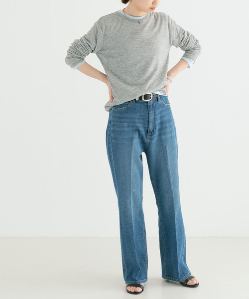 URBAN RESEARCH（アーバンリサーチ）の「レイヤードカットソー（Tシャツ/カットソー・レディース・グレー系その他/イエロー系その他/ホワイト系その他・FREE）」の21枚目の写真