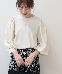 AMERICAN HOLIC | ドルマンギャザー7分袖カットプルオーバー(Tシャツ/カットソー)