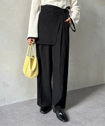 Thevon | ラップレイヤードスラックスパンツ(スラックス)