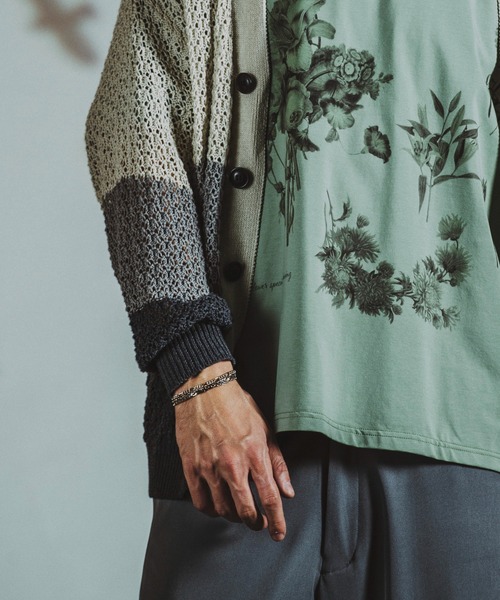 NO ID.（ノーアイディ）の「トリプルチェーンブレスレット（ブレスレット・メンズ・シルバー・ONE SIZE）」の20枚目の写真