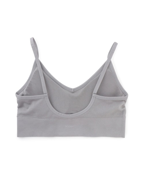 BOODY(ブーディ)の「Boody リヨライト リブ ローバックブラ(スポーツブラ・レディース・ブラック/グレー系その他・M/S)」の7枚目の写真
