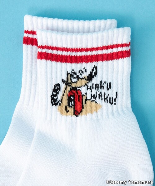 coen(コーエン)の「Jeremy Yamamura×コーエン 【お得な2足セット】グラフィックラインソックス(ソックス/靴下・メンズ・その他1/その他2・FREE)」の8枚目の写真