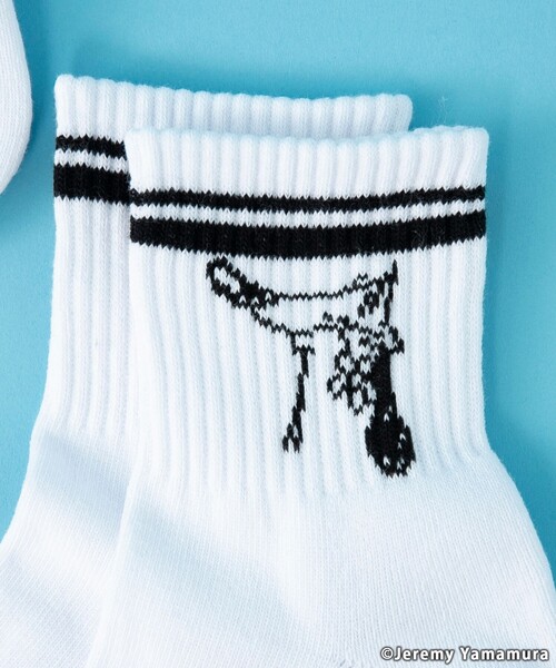 coen(コーエン)の「Jeremy Yamamura×コーエン 【お得な2足セット】グラフィックラインソックス(ソックス/靴下・メンズ・その他1/その他2・FREE)」の7枚目の写真