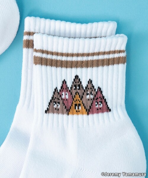 coen(コーエン)の「Jeremy Yamamura×コーエン 【お得な2足セット】グラフィックラインソックス(ソックス/靴下・メンズ・その他1/その他2・FREE)」の6枚目の写真