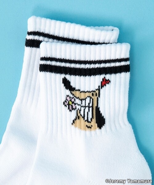 coen(コーエン)の「Jeremy Yamamura×コーエン 【お得な2足セット】グラフィックラインソックス(ソックス/靴下・メンズ・その他1/その他2・FREE)」の5枚目の写真
