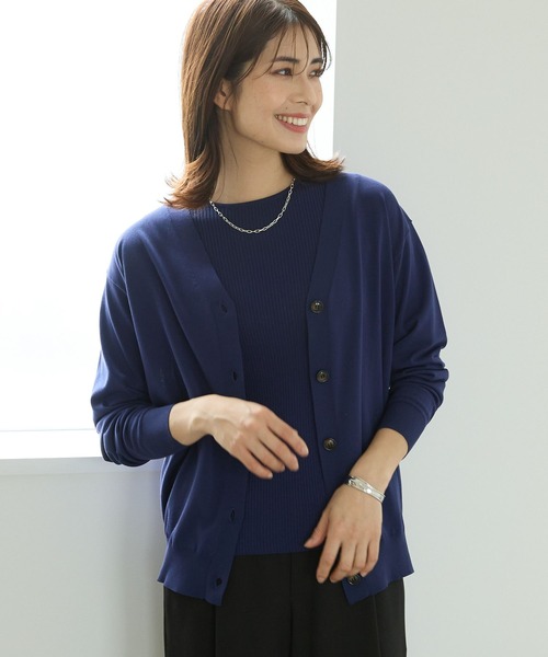 Elura(エルーラ)の「サマープロテクトゆるカーディガン/108614(カーディガン/ボレロ・レディース・ホワイト/ブラック/ライトベージュ/ネイビー・SMALL/MEDIUM/LARGE)」の19枚目の写真