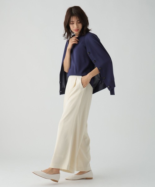 Elura(エルーラ)の「サマープロテクトゆるカーディガン/108614(カーディガン/ボレロ・レディース・ホワイト/ブラック/ライトベージュ/ネイビー・SMALL/MEDIUM/LARGE)」の22枚目の写真