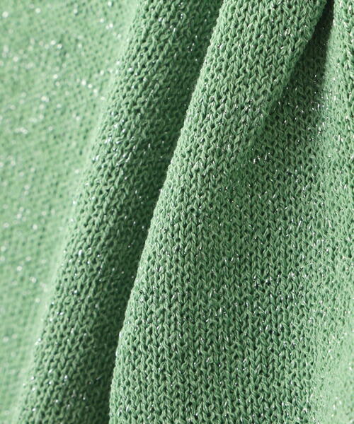 FREE'S MART（フリーズマート）の「◆［WEB限定］ラメパフスリーブニットカーディガン（カーディガン/ボレロ・レディース・ホワイト/レッド/ライトグリーン/ブラック・FREE）」の16枚目の写真