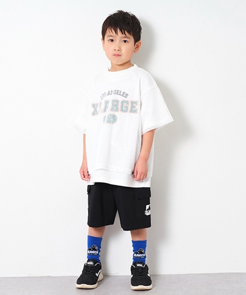 セール】メッシュカレッジフウ半袖Tシャツ（Tシャツ/カットソー